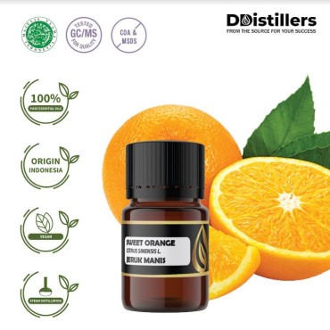 Sweet Orange Oil / Minyak Jeruk Manis  | Citrus Sinensis L.